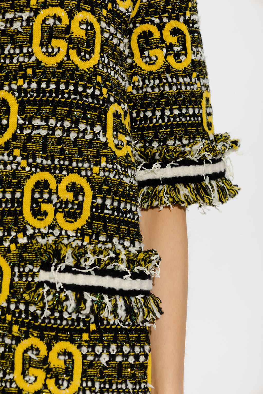 ワンピース GUCCI Dess with Pattern Gucci | Logo-Jacquard Mini Dress | Mini Dresses | Cruise Fashion